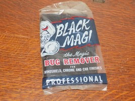Vintage Black Magic The Bug Remover Cloth Sealed in Plastic Package - $44.55
