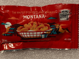 1 Heinz United States Of Saucemerica Ketchup Packet Montana #41/50 *NEW*... - £6.36 GBP
