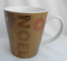 Starbucks Holiday Noel Christmas Coffee Mug Cup Gold Metallic 14 Oz 2006 - £8.90 GBP