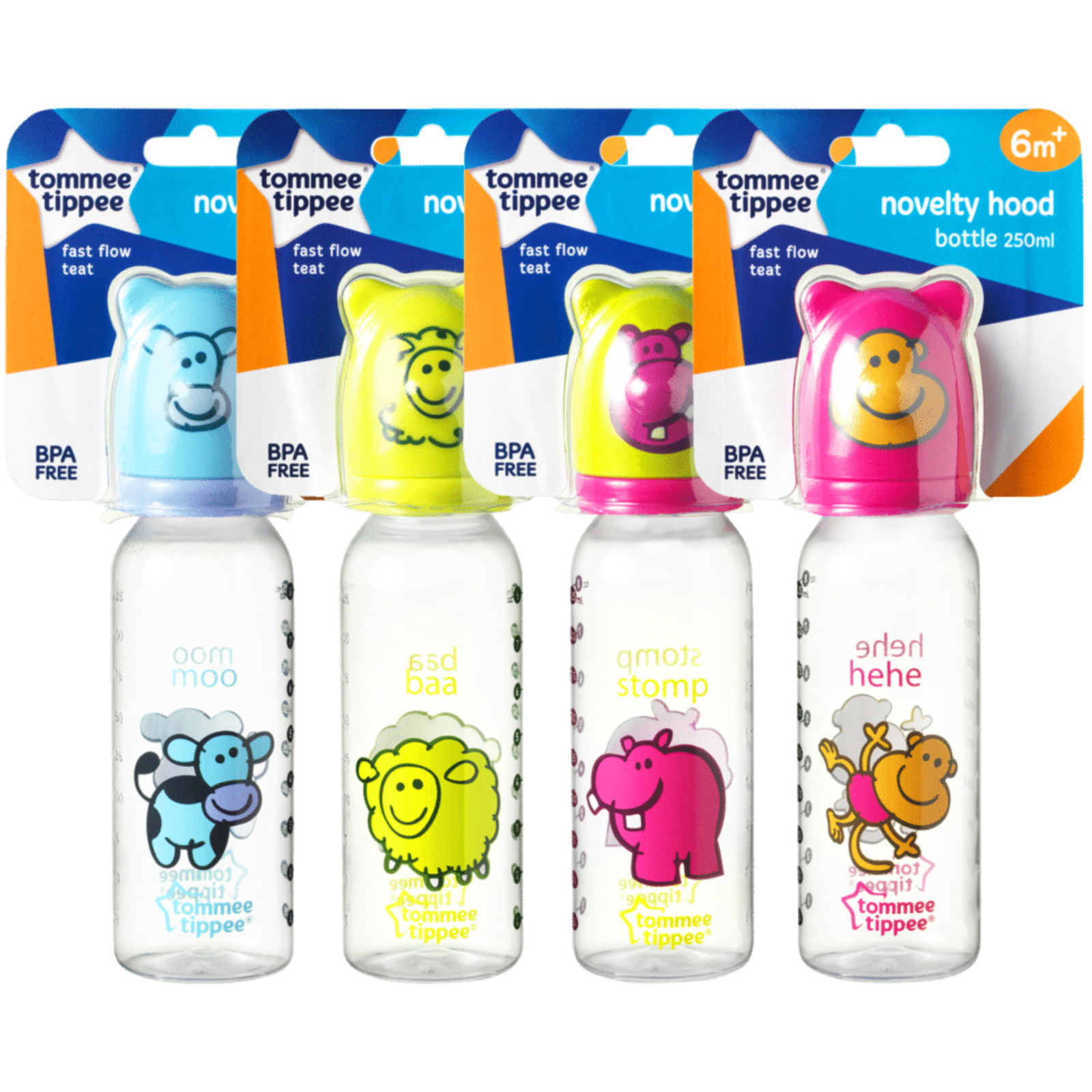 Tommee Tippee Novelty Hood Bottle 250mL 6m+ - $70.47