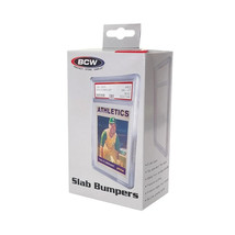 BCW Slab Bumpers - PSA Graded Standard Card - Clear 6 Bumpers per Pack - £19.55 GBP