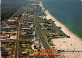 Gulf Shores East Beach Postcard PC525 - £5.52 GBP