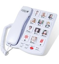 Future Call Picture Care Phone Large Push Buttons Landline FC-0613 Seniors - £13.20 GBP