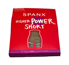 Spanx Higher Power Short SZ L High-Waist Lightweight 6&quot; Inseam 155-185 l... - $23.76