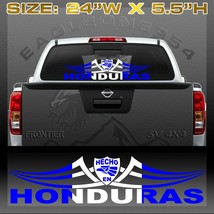 1 HONDURAS COUNTRY FLAG RACING CAR DECAL VINYL STICKER HECHO EN HONDURAS - £16.51 GBP