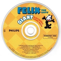Felix The Cat&#39;s Giant Electronic Comic Book (Age4-8) PC-CD, 1995 - New Cd In Slv - £3.98 GBP