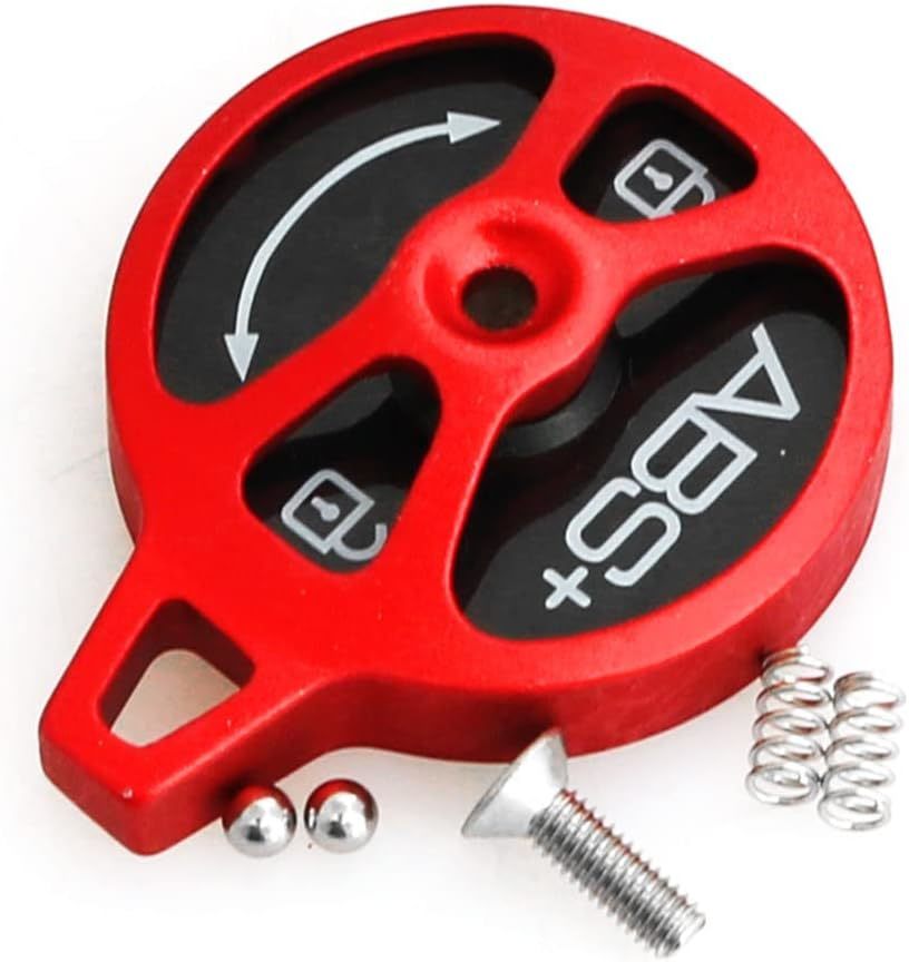 Heyous Bike Fork Lock Cap Bicycle Fork Suspension Lock Cover Red Aluminum - $27.91