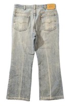 VTG 80s Levis 20517-0217 Saddleman Boot Jeans Adult 36x29 Bootcut Actual 34x26.5 - £66.17 GBP