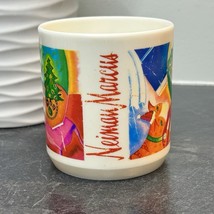 Vintage Neiman Marcus Christmas Cat &amp; Fish Bowl Plastic Coffee Mug Cup 3... - €7,77 EUR