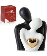 LCCCK Porcelain Couple Statue Romantic Anniversary Figurine TV Stand Decor - €4,56 EUR