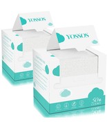 Yossos Disposable Face Towel 100% Cotton, Super Soft Face Cloths for Was... - $20.37 CAD