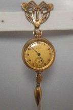 Antique Elgin Watch Brooch/Pin Stamped August -11-1916 - £167.65 GBP