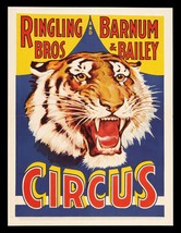 Ringling Bros. Barnum Bailey Circus Vintage Style Poster High Quality Framing - £32.35 GBP