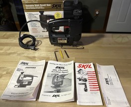 SKIL Variable Orbit Scroll Saw #4395-44 w/ Box &amp; Instructions - £14.36 GBP