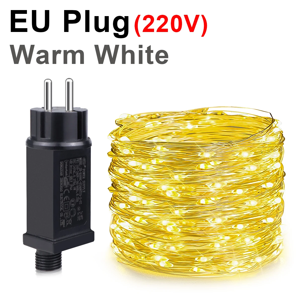 50m/100m Quick Solar Charge LED Christmas Lights Outdoor Fairy Light String 110V - £139.51 GBP