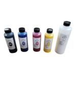 Ultra Pro True Color DTF Ink Pack 1-250-ML White and 4-130-ML Of Each Color - $70.28