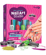 Nail Art Studio for Girls - Birthday Gift - Nail Polish Kit for Kids Age... - $490.37 MXN