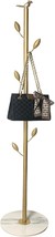 Julenshion Metal Coat Rack Freestanding Coat Tree Clothes Stand With 6 H... - $116.99