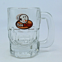 A&amp;W Root Beer Papa Burger Special Edition Glass Mini Mug Cup Logo 3.25&quot; ... - $28.78