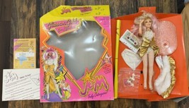 Vintage Jem &amp; The Holograms Glitter &#39;n Gold Doll/Outfit Stand Cassette 1986 4001 - £77.97 GBP