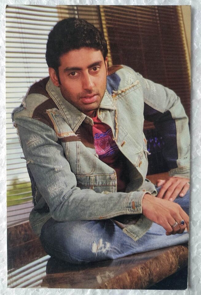 Primary image for Bollywood Actor Abhishek Bachchan Rare Original Post card Postcard India Star