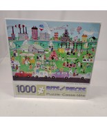 Bits &amp; Pieces Assembly Row Flea Market 1000 Piece Jigsaw Puzzle ALL COMP... - $19.39