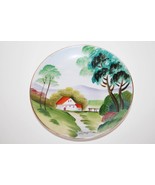 Wales China Japan Hand Painted Signed Scenic Wall Plaque Plate   #1766 - £12.58 GBP