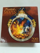 Wizard Shaped Mystical Puzzle #1118-3 Knight saving Damel from Dragon - $16.60