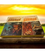 Kenneth Robeson DOC SAVAGE 1981 Bantam Double Edition #105 /#106 and #10... - $332.88 MXN