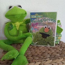 Sesame Street BEING GREEN DVD Elmo Helps the Earth + BONUS Activities SE... - €13,45 EUR