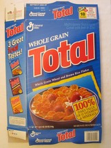 Empty General Mills Cereal Box 1996 Total 18 Oz Series 88 - $3.19