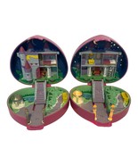 Polly Pocket STARLIGHT CASTLE 1 Working 1992 Vintage Blue Bird Pink Hear... - $733.64 MXN