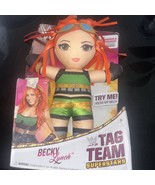 WWE Mattel Tag Team Superstars Becky Lynch 14&quot; Talking Wrestling Plush N... - £10.14 GBP