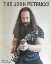 John Petrucci Ernie Ball Music Man Monarchy Majesty guitar pin-up photo print - £3.36 GBP