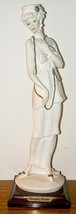 Giuseppe Armani Fancy Woman With Necklace Figurine Statue 1987 Florence Italy - £54.13 GBP
