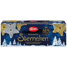 ZETTI chocolate Christmas Stars with Nonpareils 250g - FREE SHIPPING - £8.51 GBP