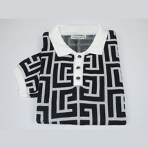 Men's Sports Shirt LCR MIZUMI Soft Cotton Blend Fashion Polo Style 11170-A Black image 6