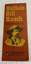 Vintage Buffalo Bill Historical Park Nebraska travel brochure - $14.18 CAD