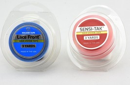 WIG ADHESIVE TAPE, Red Sensi-Tak OR Blue Walker Lace Front Tape OR COMBO... - $10.00+