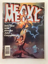 VTG Heavy Metal Magazine November 1985 Vol 9 #8 The Jealous God No Label - £14.92 GBP
