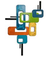 Modern Wall Sculpture, Contemporary wall art 33x24 by Art69 - $193.05