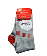 Christmas House Christmas Santa Knee Highs Socks Fits Shoes 5-9 - $106.37 MXN