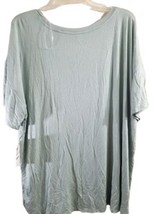 Alfani Womens Super Soft Scoop-Neck Pajama Top, 1-Piece Color Dusty Jade Size S - £23.48 GBP
