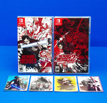 No More Heroes 1 &amp; 2 (Nintendo Switch) Limited Run Games + 2 Cards of Choice - £160.73 GBP