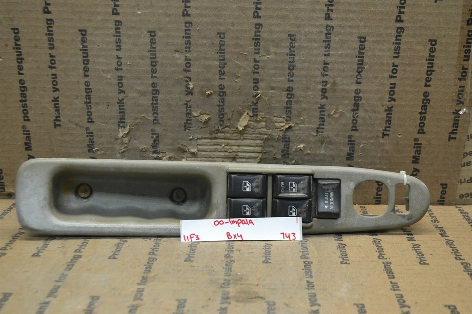 00-05 Chevrolet Impala Master Switch 10435215 Door Window Lock bx4 743-11f3 - $9.79