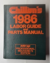 Chilton&#39;s Labor Guide And Parts Manual 1982-1986 #7598 - £15.68 GBP