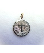 Vintage Confirmation Sterling Silver Charm 1971 - $107.22 MXN