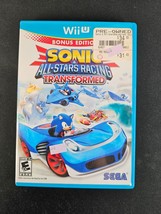 Sonic &amp; All-Stars Racing Transformed (Nintendo Wii U, 2012) Complete CIB... - £7.07 GBP