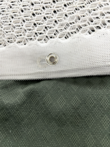 108&quot; x 84&quot; Fabric Privacy Curtain for Hospital Clinic With 20&quot; Mesh Top ... - $49.49