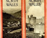 North Wales Tourist Brochure  1930&#39;s Caernarvon Castle Llandudno Lleyn P... - $59.55
